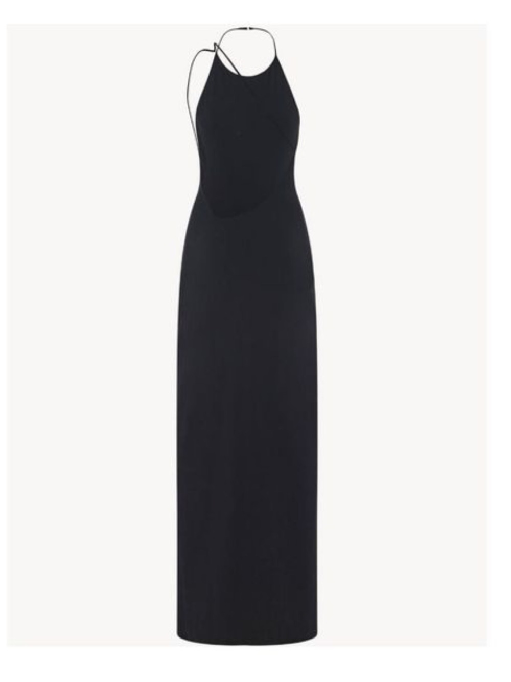 The Row Black Coralia Dress NWT Size M Black - Picture 3 of 10
